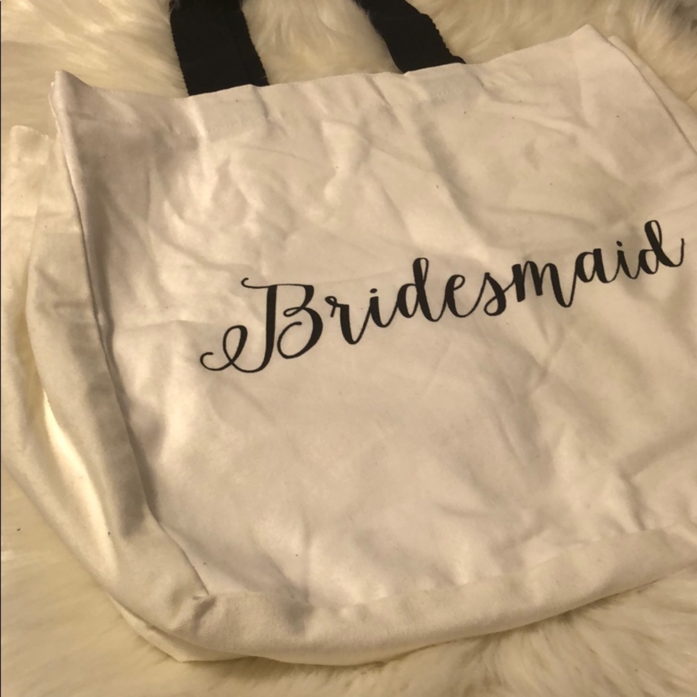 Bridesmaid Reusable Tote Bag